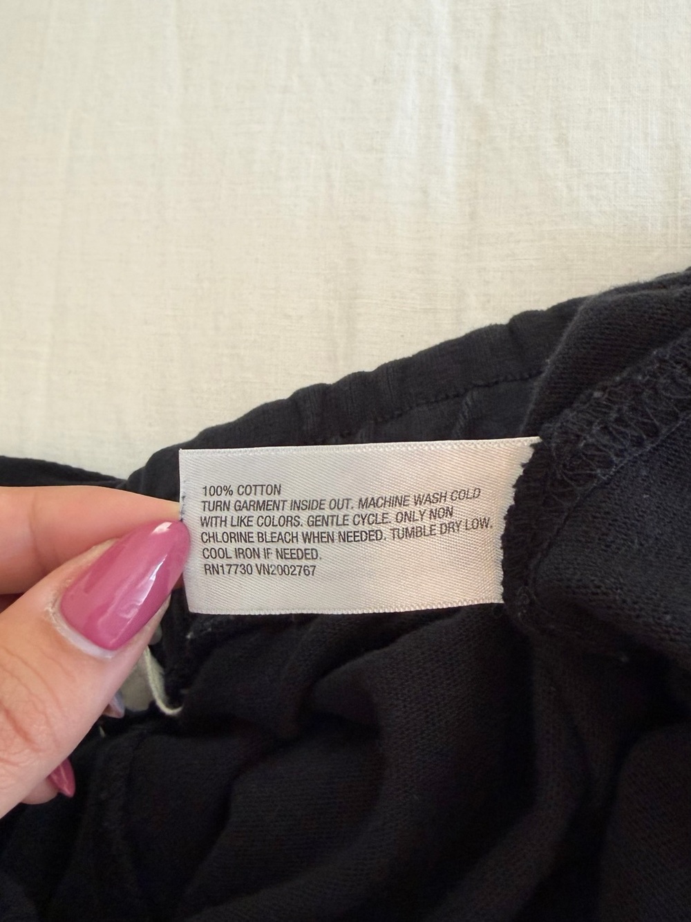Universal Thread Black Wide-Leg Drawstring Pants - Picture 4 of 4